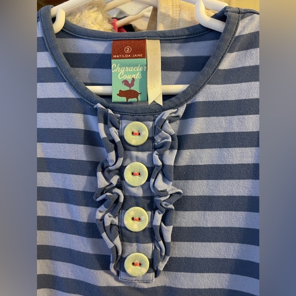 Matilda Jane Other - Matilda Jane Character Counts short ruffled sleeves tee